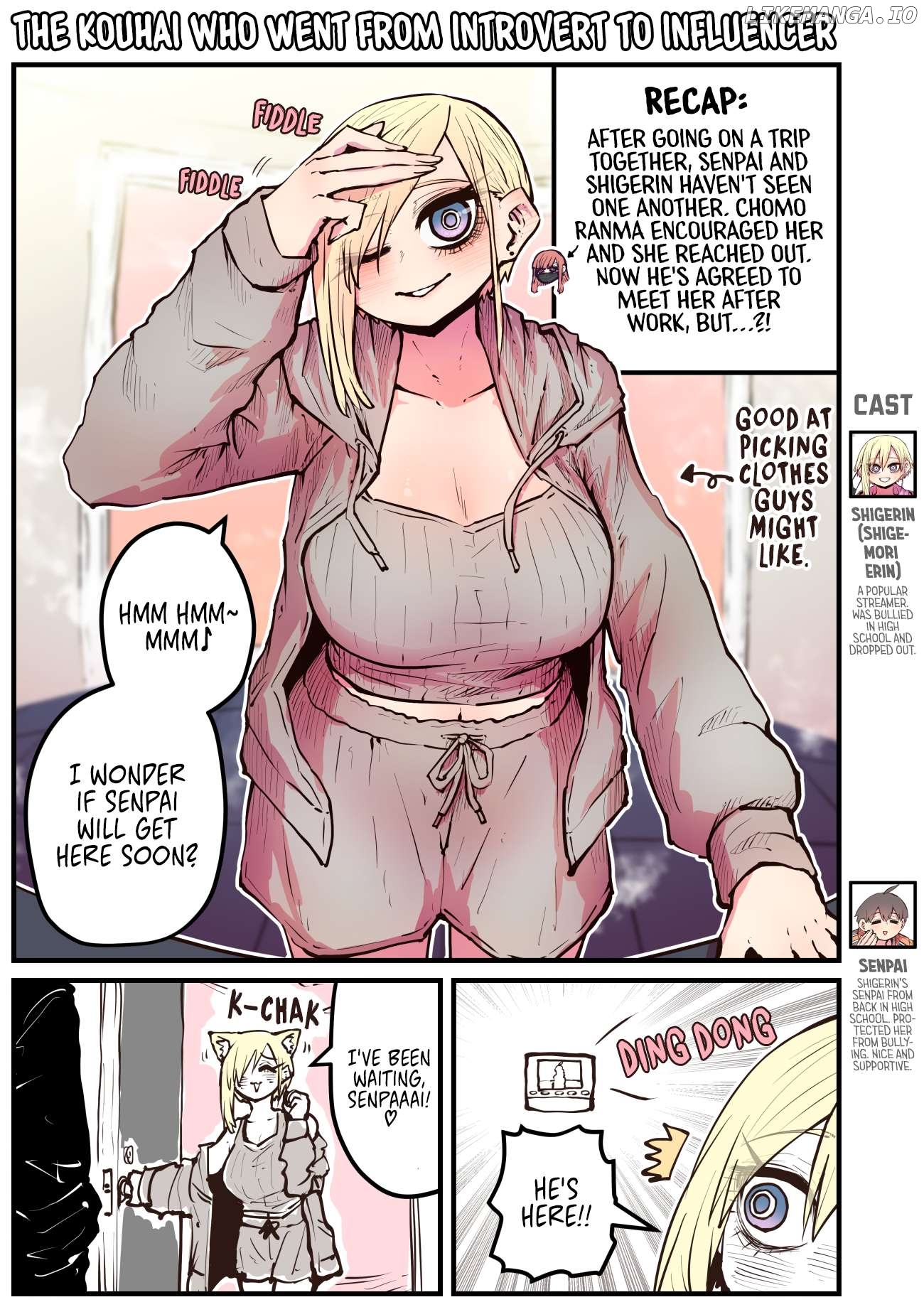 The Kouhai Who Went From Introvert To Influencer Chapter 17 - page 1