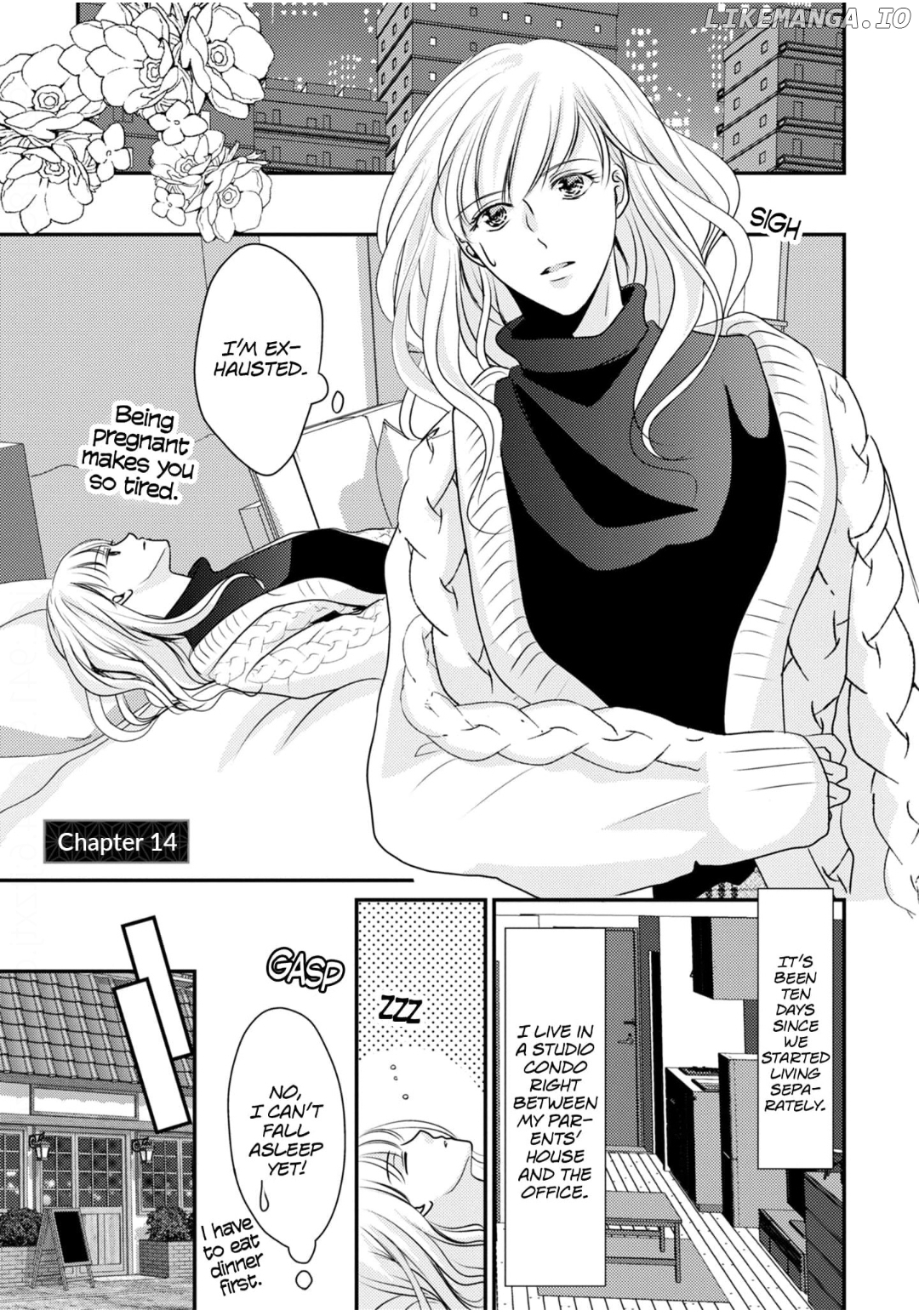 Migomorikeiyaku Hanayome Goshushin Shacho ni Kawarete Ai wo Harami Mashita Chapter 14 - page 1