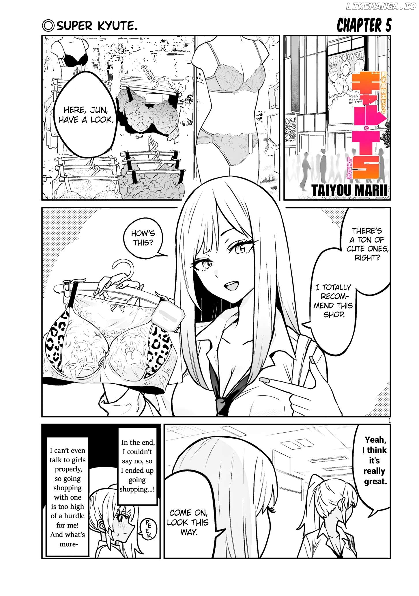 Danshi Kokoseidakedo Gyaru ni TS Shimashita Chapter 5 - page 1