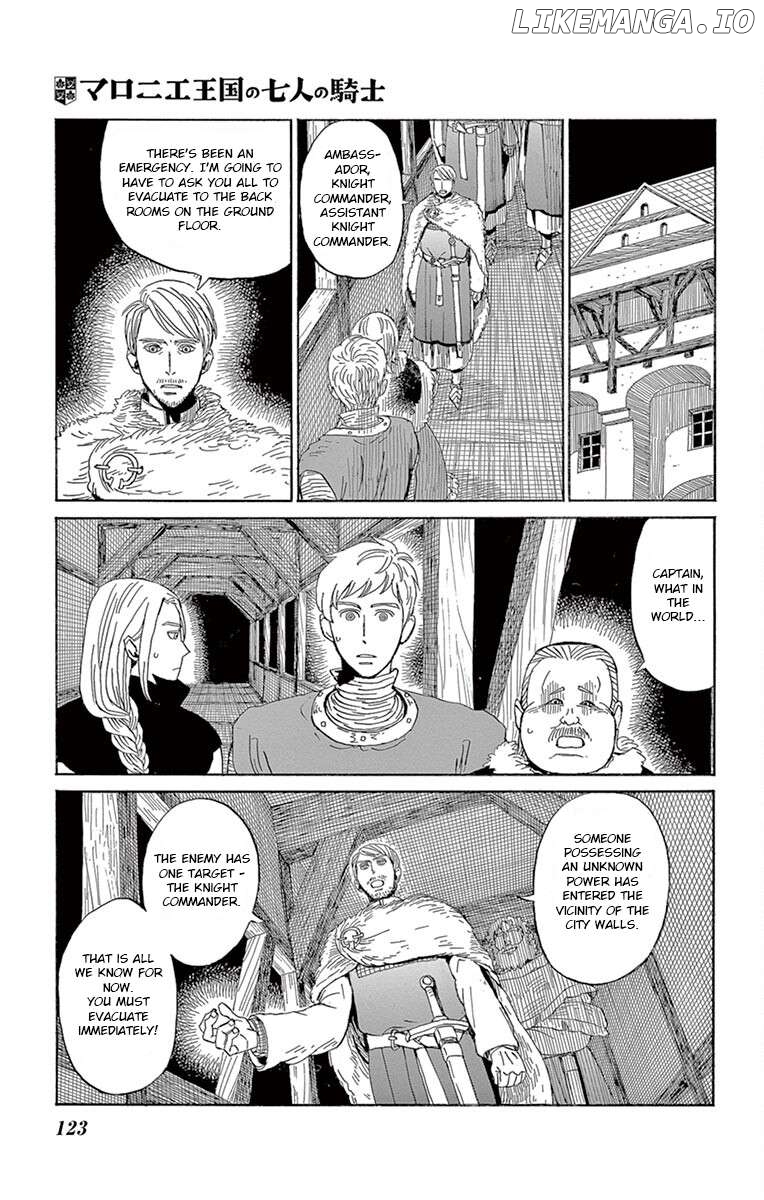 Maronie Oukoku no Shichinin no Kishi Chapter 9 - page 8