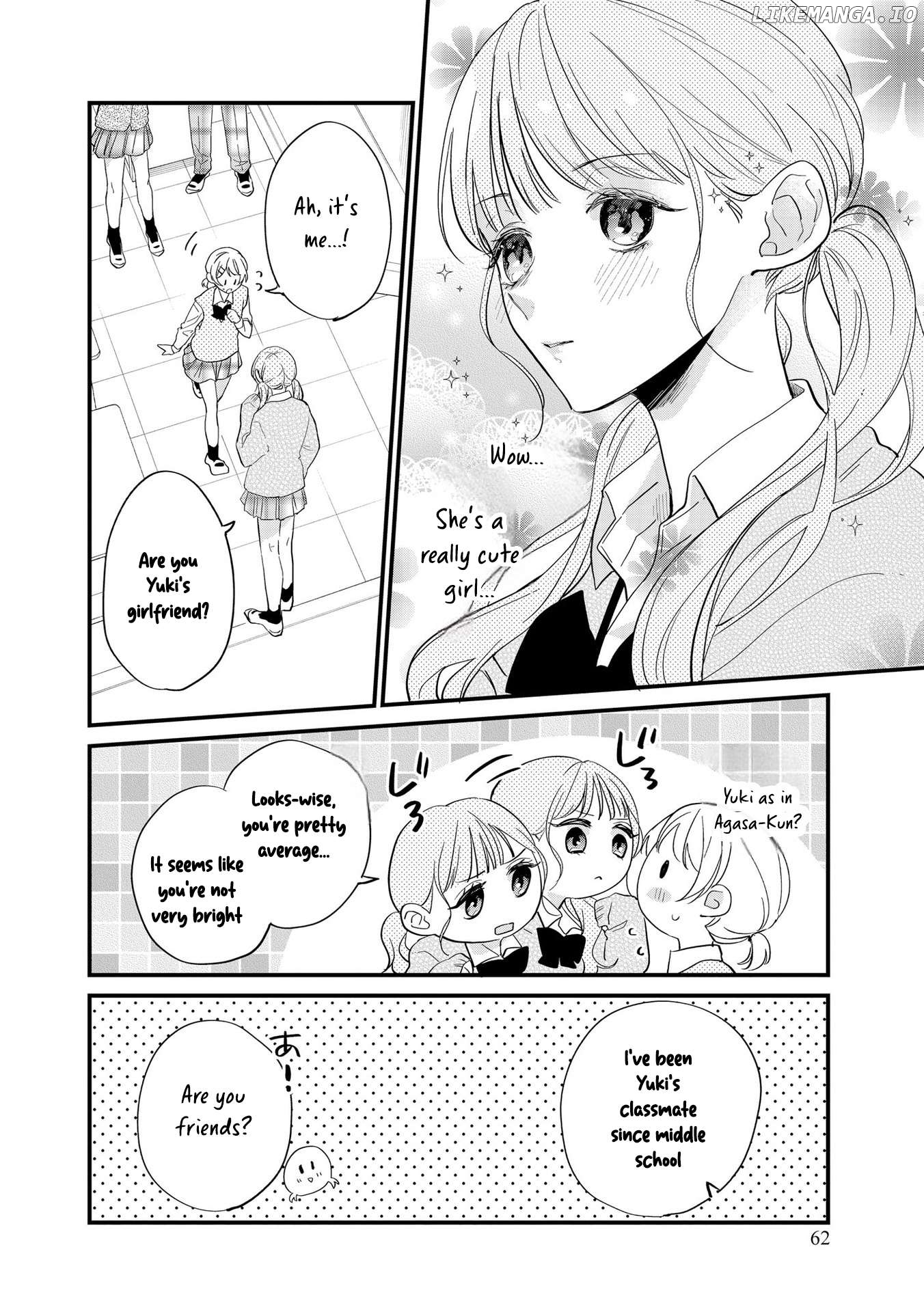 Agasa-kun wa Yandeiru Chapter 3.1 - page 5