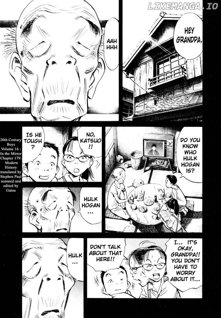 20th Century Boys chapter 179 - page 1