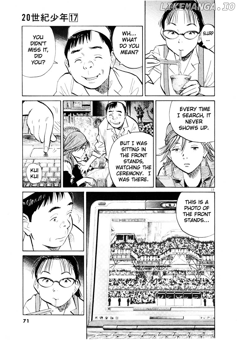 20th Century Boys chapter 185 - page 13