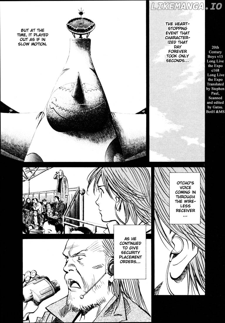 20th Century Boys chapter 168 - page 1