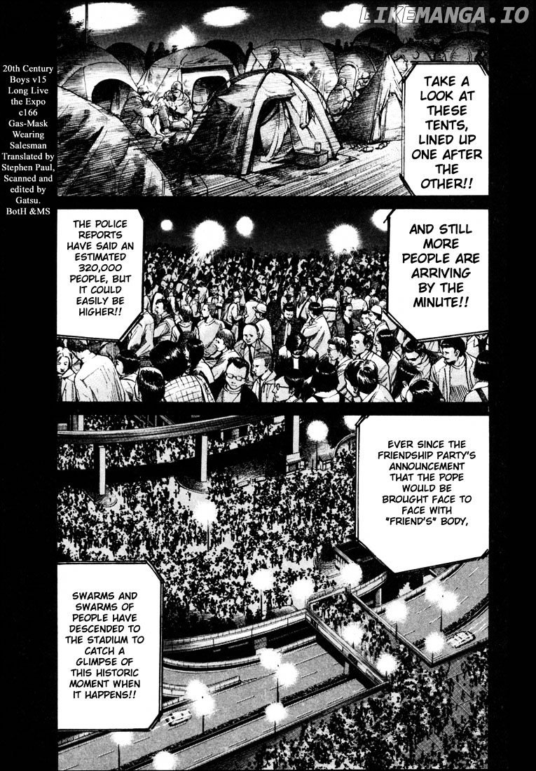 20th Century Boys chapter 166 - page 1