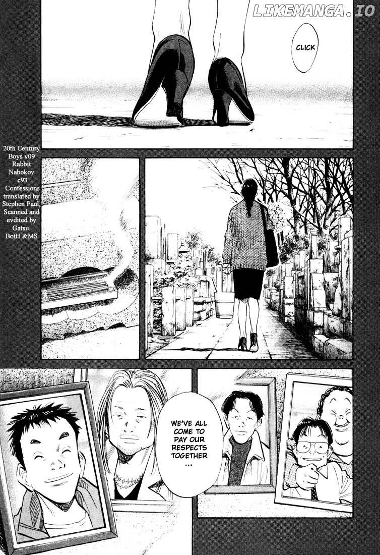 20th Century Boys chapter 93 - page 1