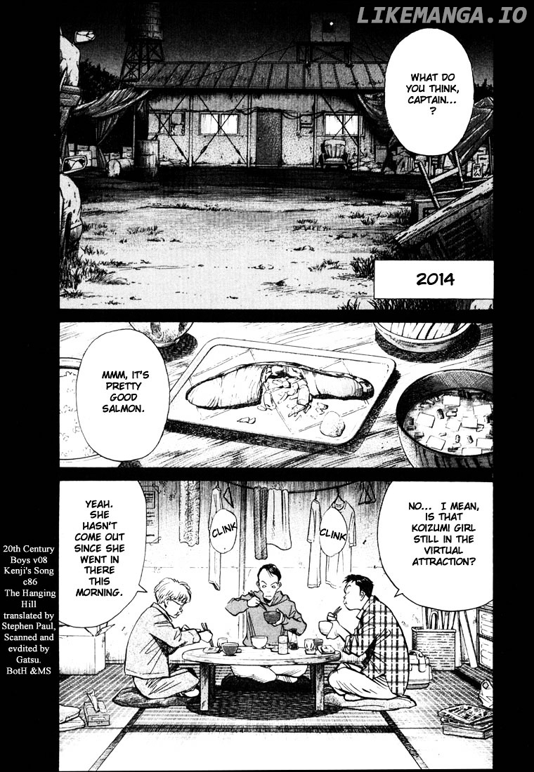 20th Century Boys chapter 86 - page 1