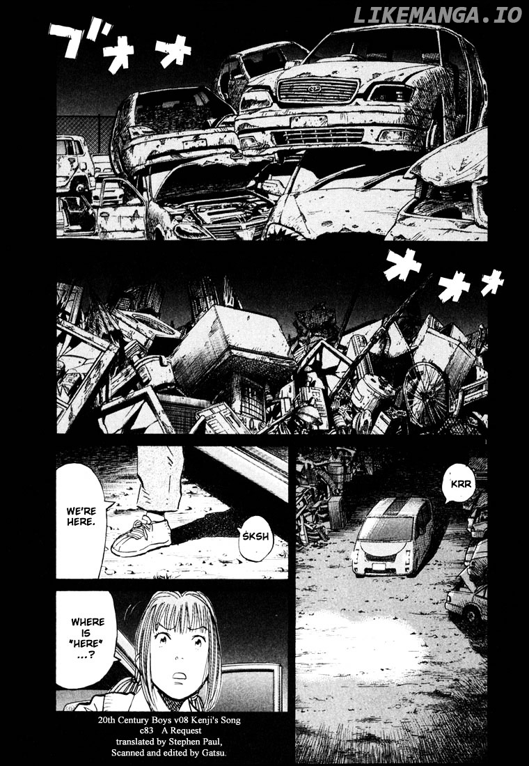 20th Century Boys chapter 83 - page 1