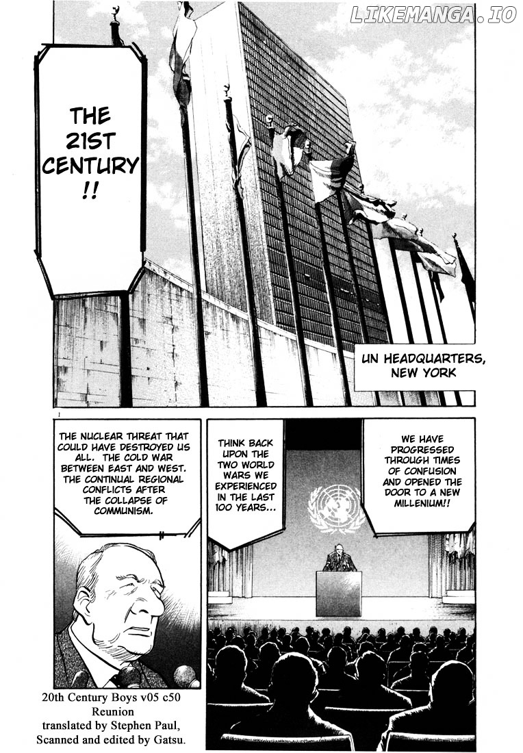 20th Century Boys chapter 50 - page 1