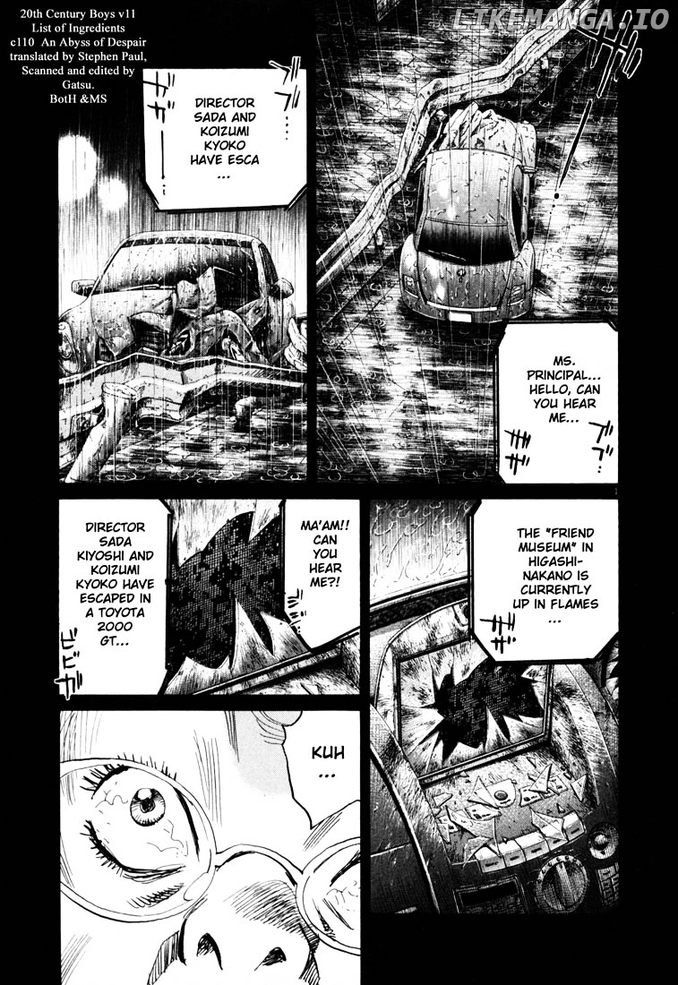 20th Century Boys chapter 110 - page 6