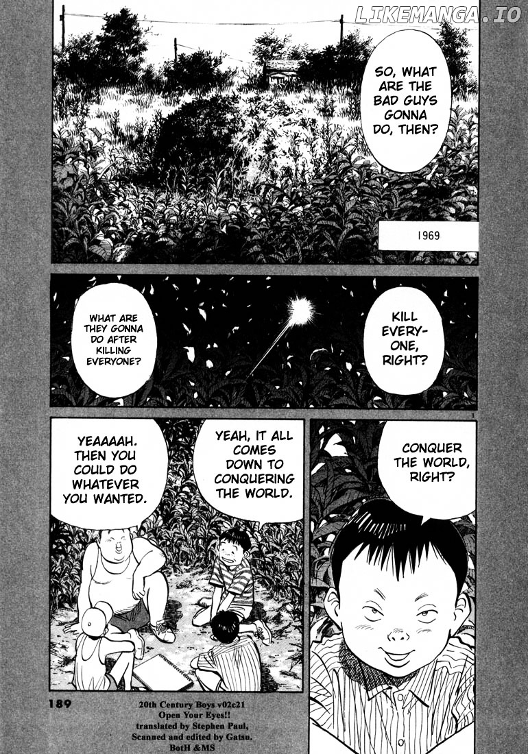 20th Century Boys chapter 21 - page 1