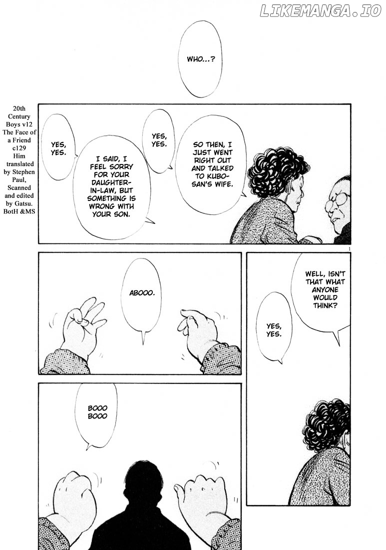 20th Century Boys chapter 129 - page 1