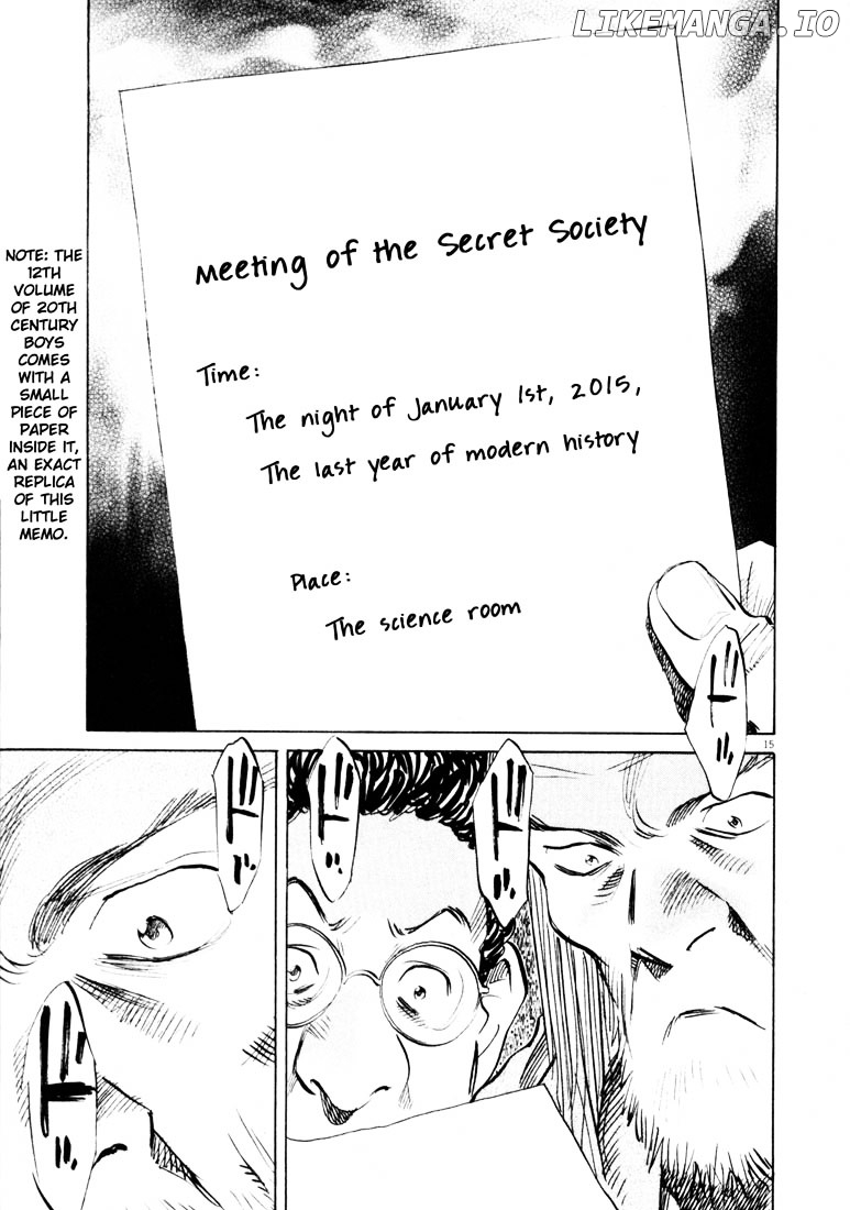 20th Century Boys chapter 126 - page 15