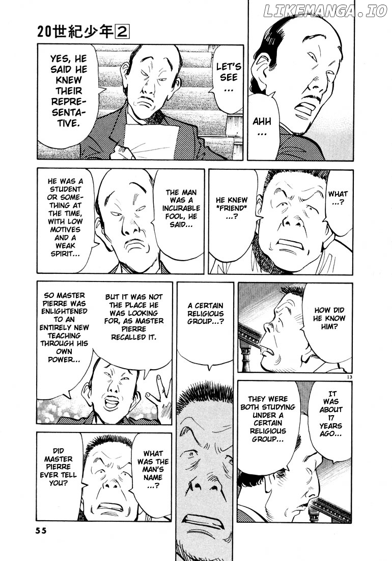 20th Century Boys chapter 13 - page 13