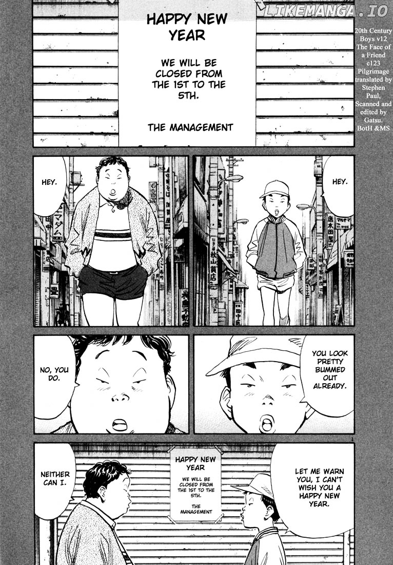 20th Century Boys chapter 123 - page 1