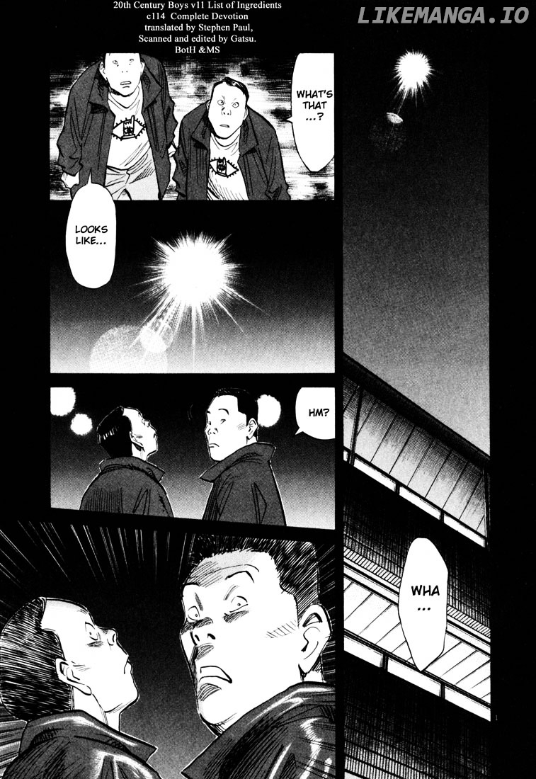 20th Century Boys chapter 115 - page 1