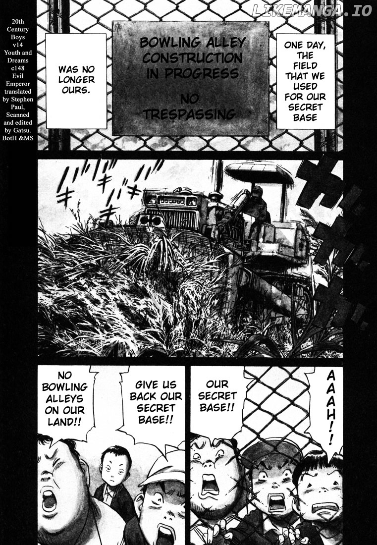 20th Century Boys chapter 148 - page 1