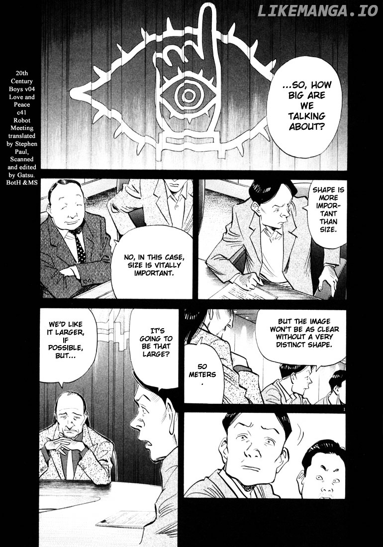 20th Century Boys chapter 41 - page 1