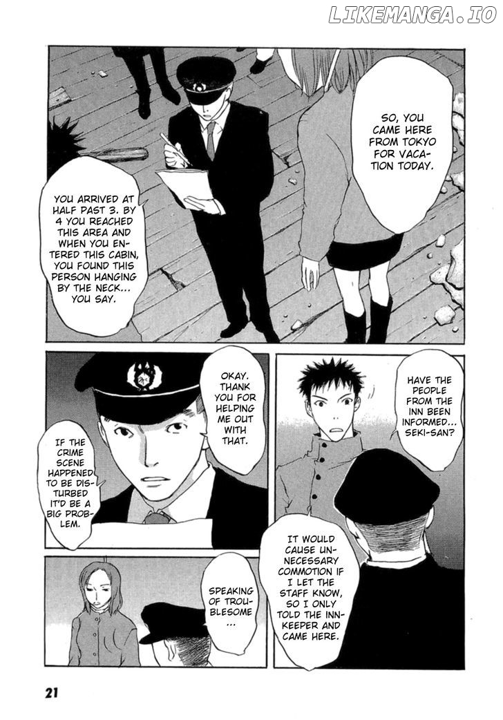 Shinigami Tantei to Yuuutsu Onsen chapter 1 - page 22