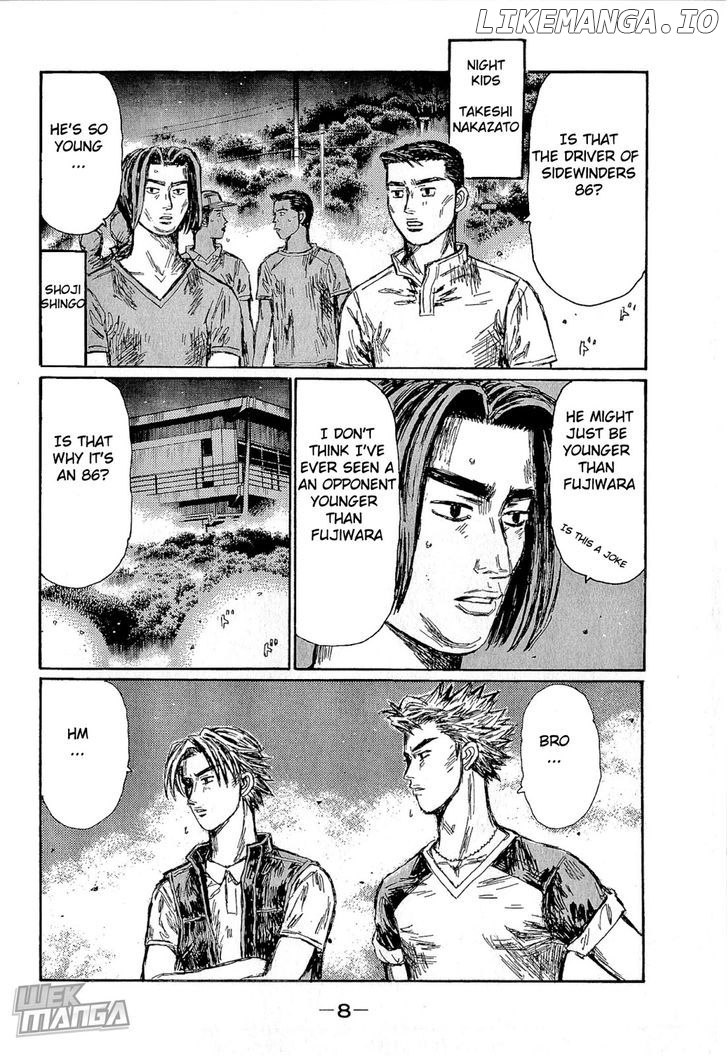 Initial D Chapter 669 - page 5