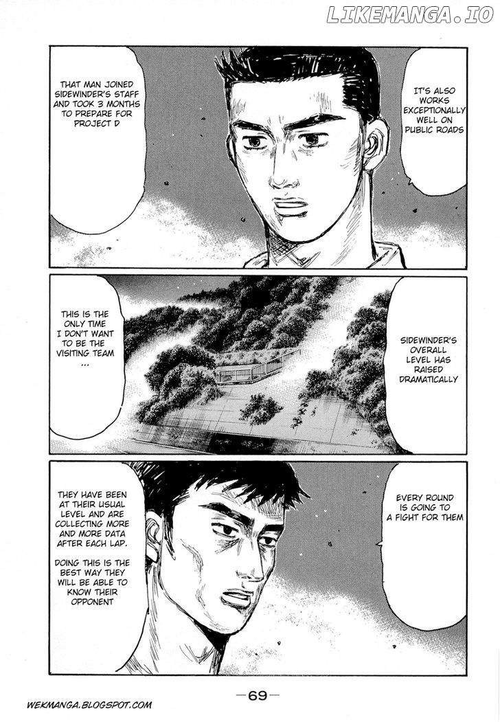 Initial D Chapter 618 - page 8