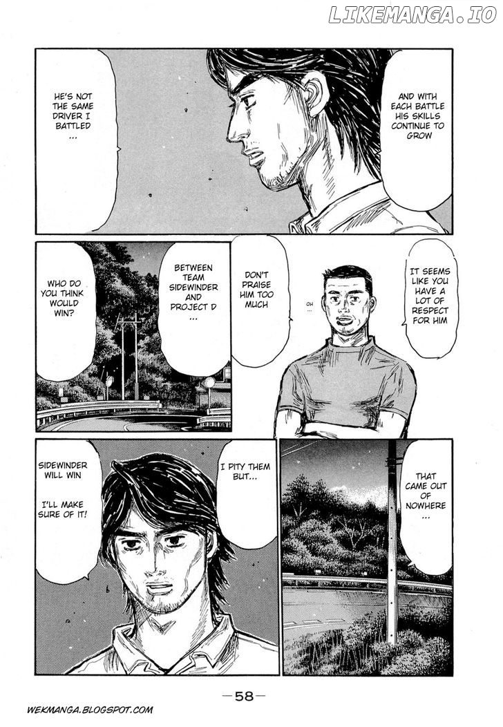 Initial D Chapter 617 - page 6