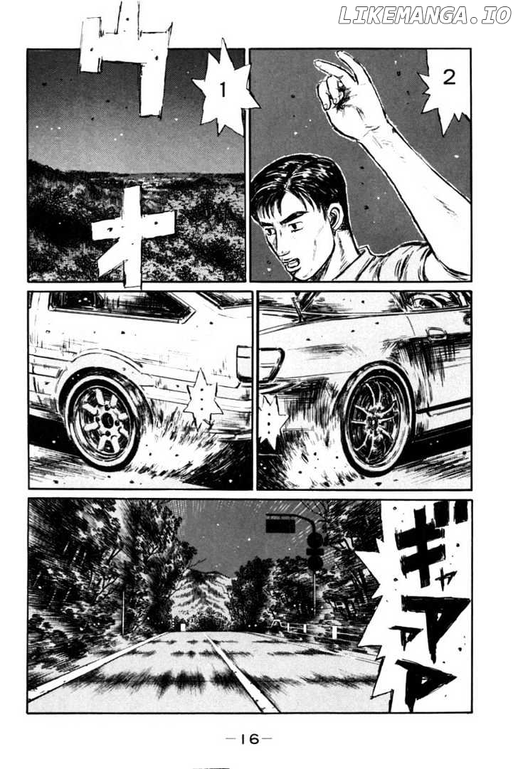 Initial D Chapter 374 - page 17