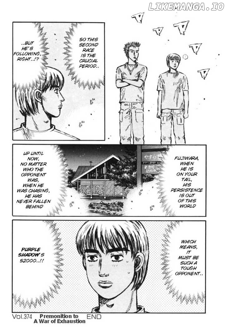 Initial D Chapter 374 - page 19