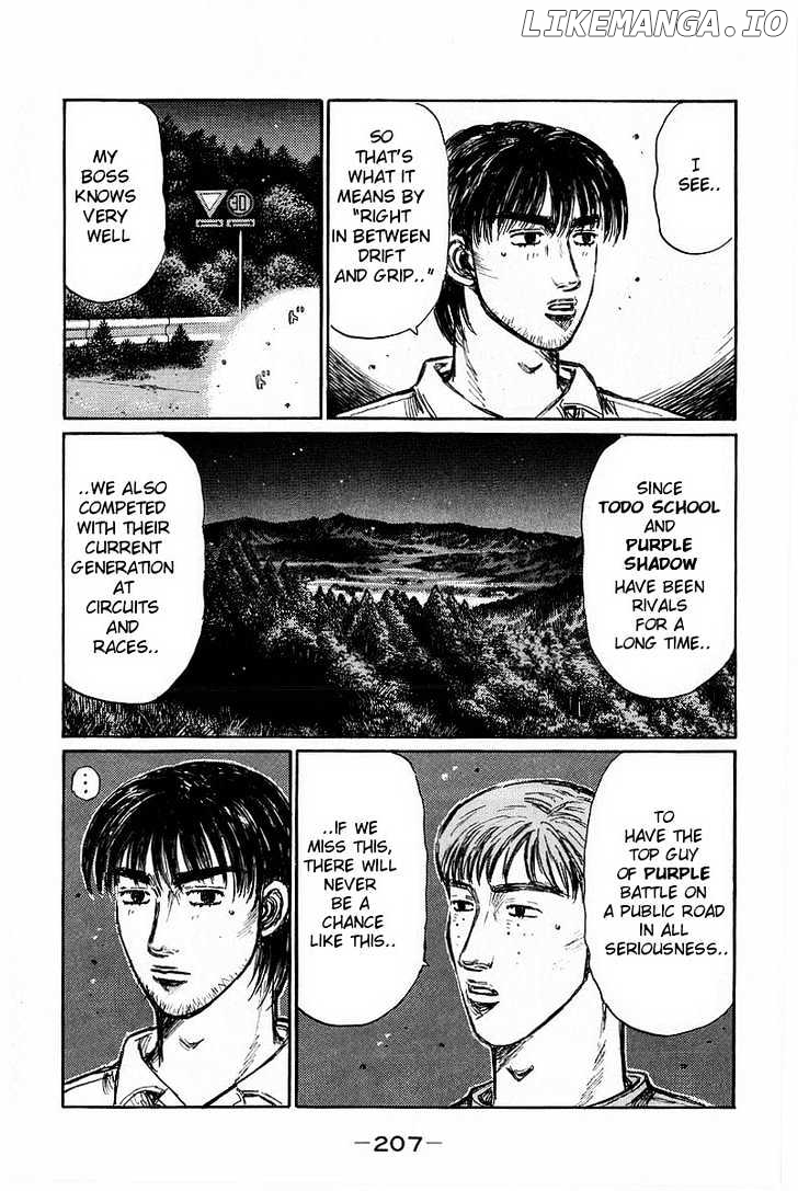 Initial D Chapter 373 - page 6