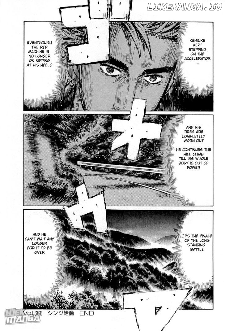 Initial D Chapter 666 - page 8