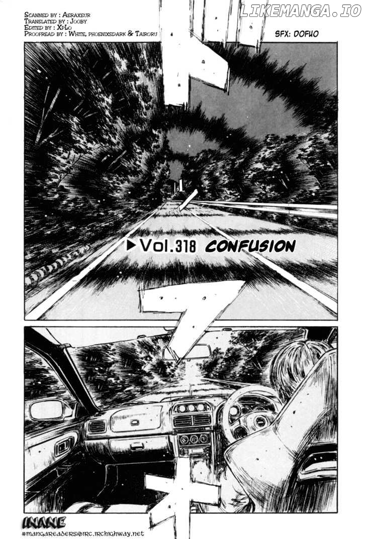 Initial D Chapter 318 - page 1