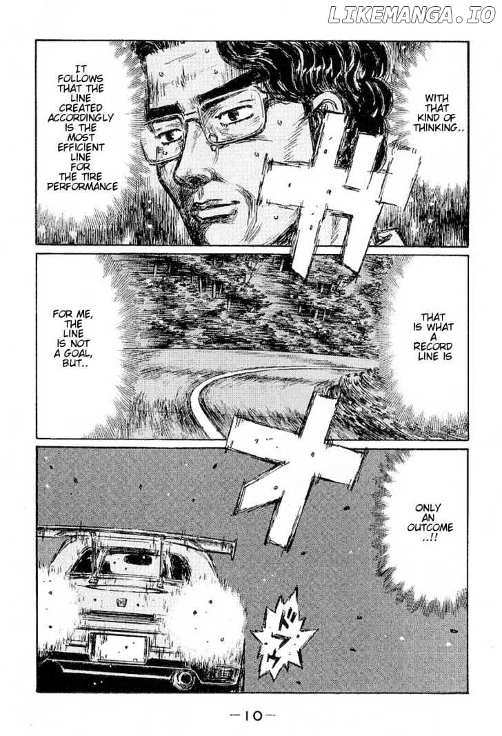 Initial D Chapter 390 - page 10