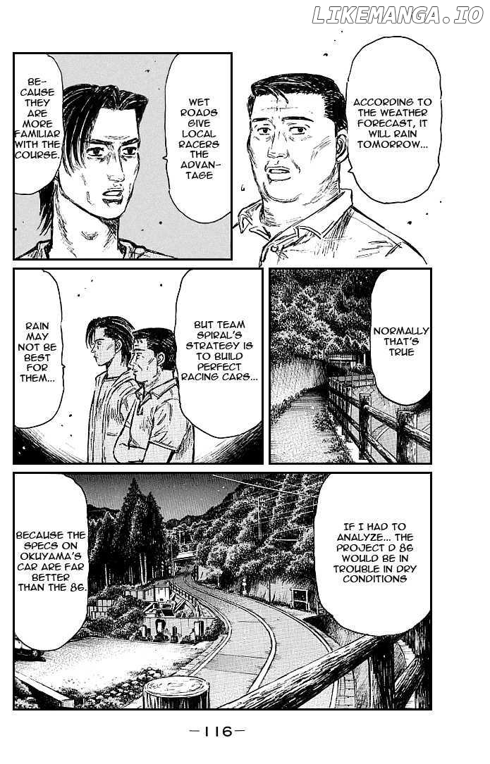 Initial D Chapter 550 - page 8