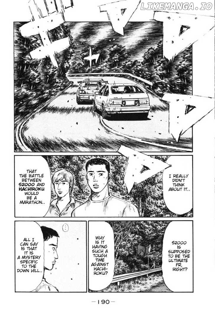 Initial D Chapter 389 - page 6