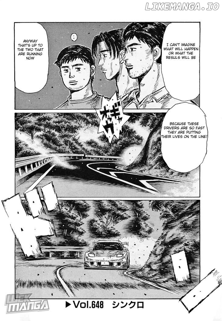 Initial D Chapter 648 - page 1