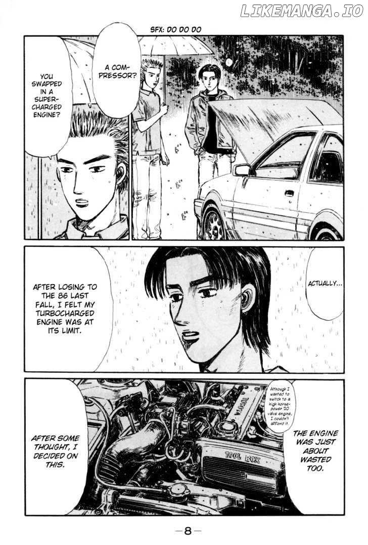 Initial D Chapter 306 - page 8