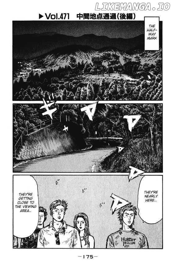 Initial D Chapter 471 - page 1