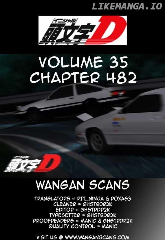 Initial D Chapter 482 - page 8