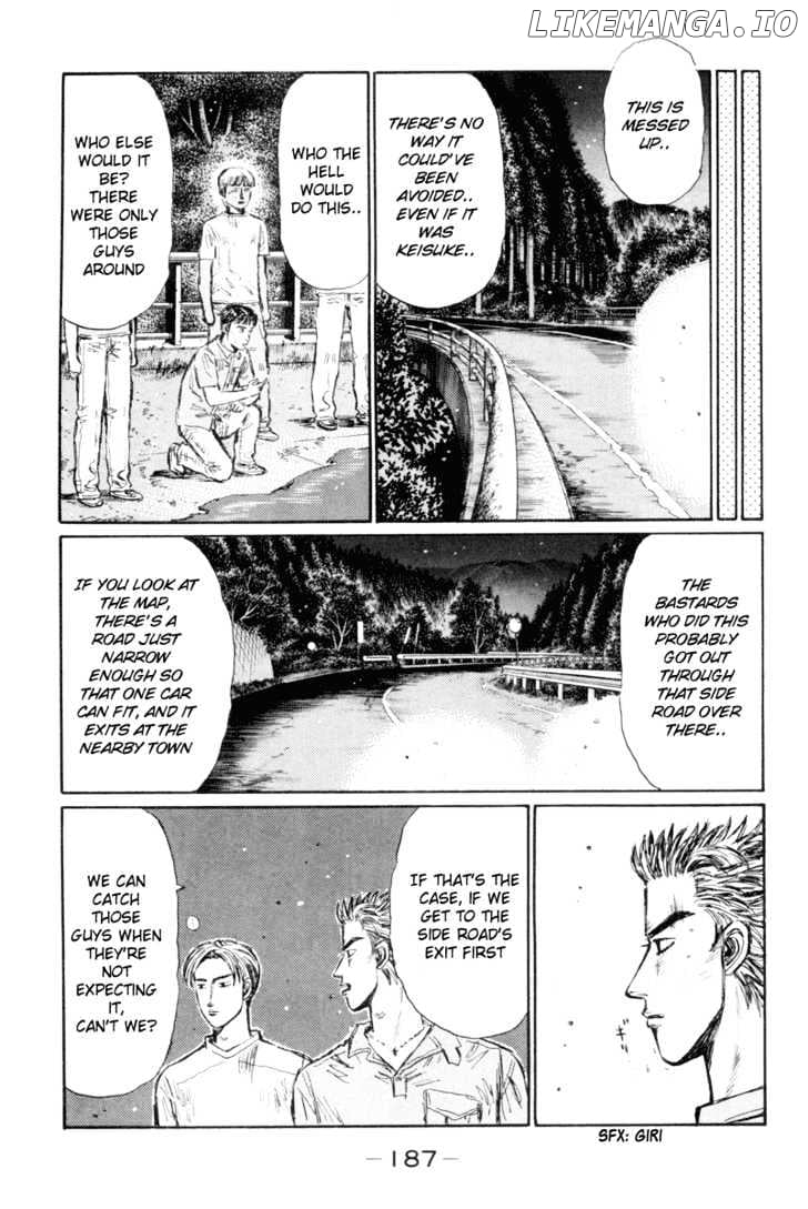 Initial D Chapter 337 - page 8