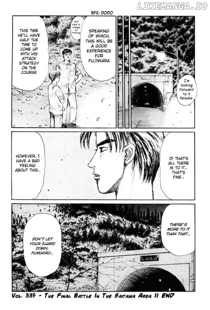 Initial D Chapter 335 - page 14