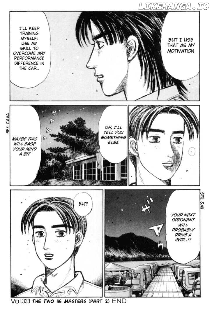 Initial D Chapter 333 - page 10