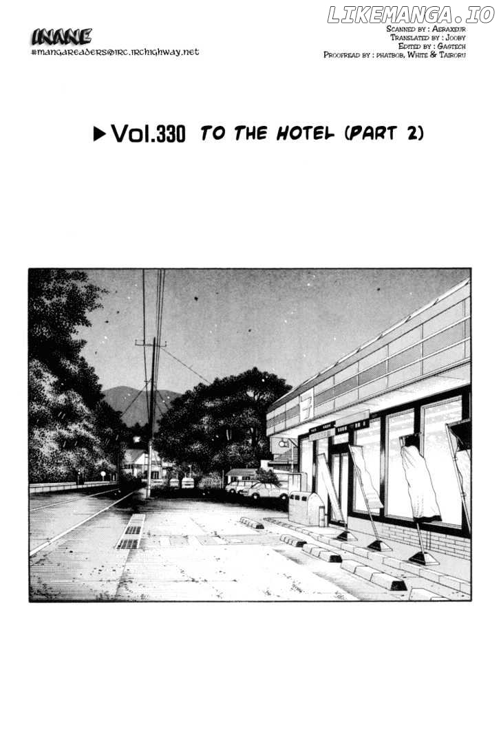 Initial D Chapter 330 - page 1