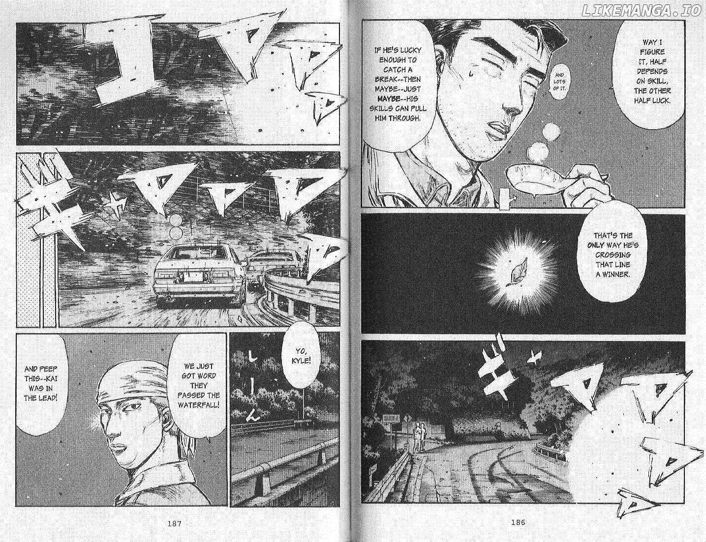 Initial D Chapter 168 - page 8