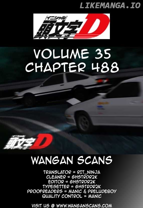 Initial D Chapter 488 - page 15