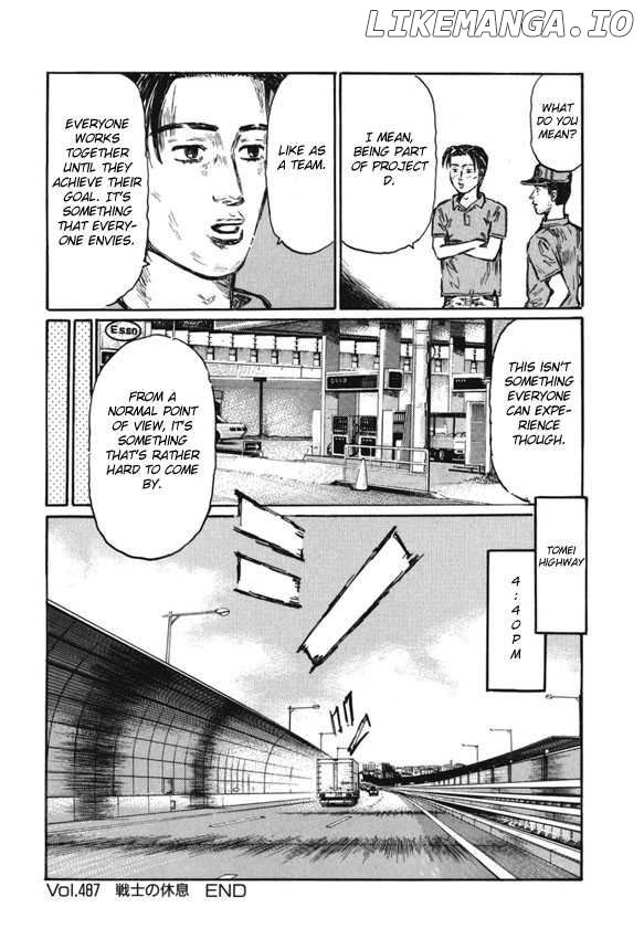 Initial D Chapter 487 - page 14