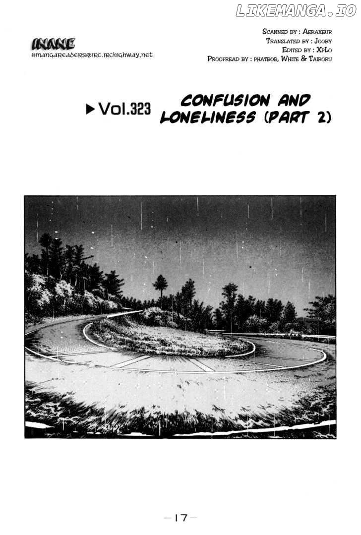 Initial D Chapter 323 - page 1