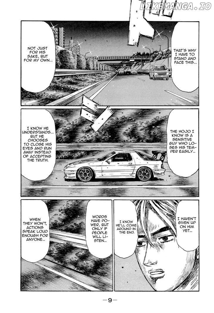 Initial D Chapter 594 - page 9