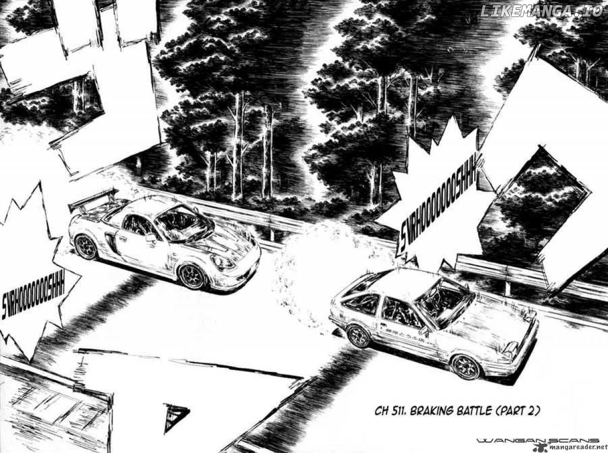 Initial D Chapter 511 - page 2