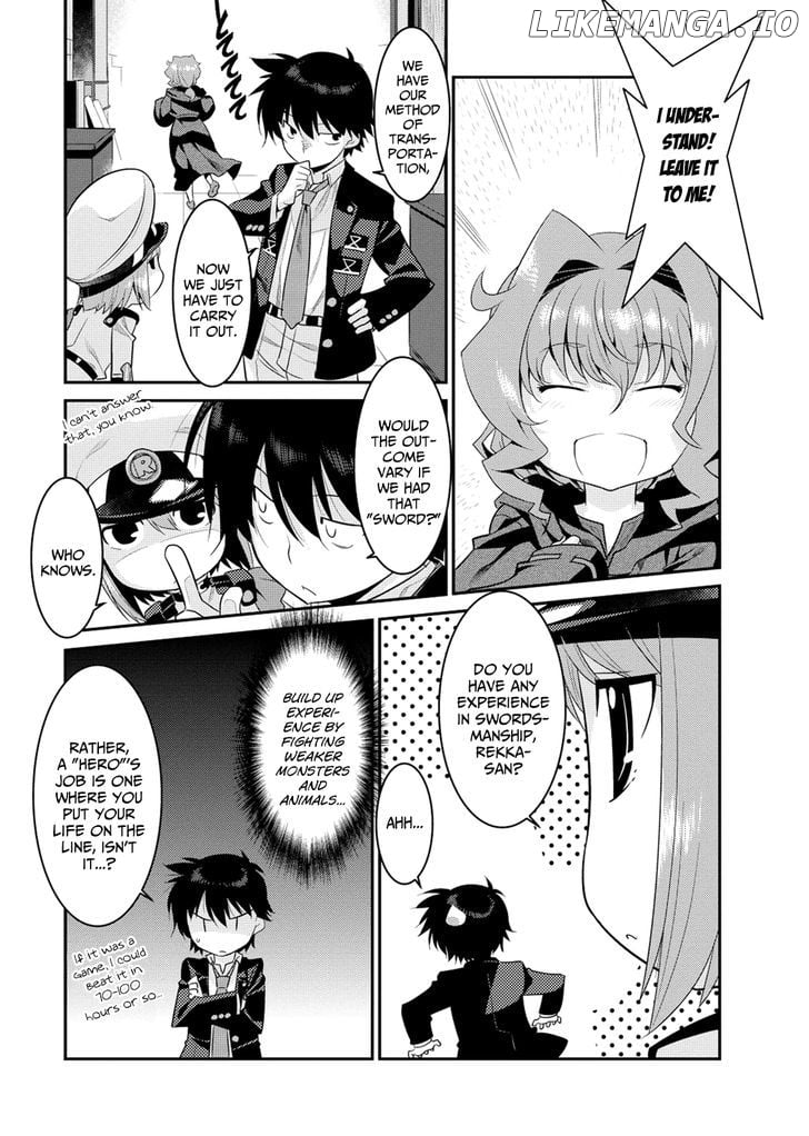 Ore ga Heroine o Tasukesugite Sekai ga Little Mokushiroku!? chapter 6 - page 8