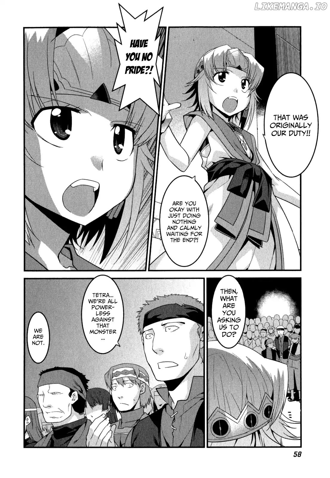 Ore ga Heroine o Tasukesugite Sekai ga Little Mokushiroku!? chapter 30 - page 8